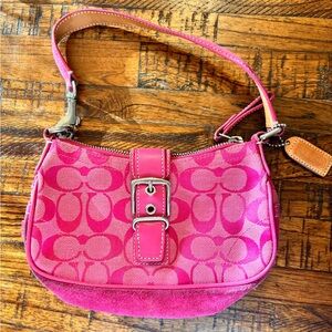 Vintage Hot Pink Coach Purse